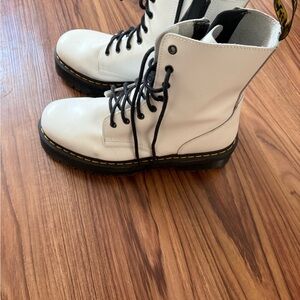 Dr. Martens White Jadon Boots